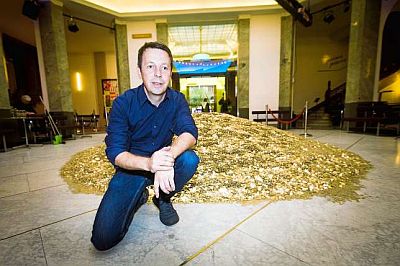 Daniel Häni and the Money Mountain